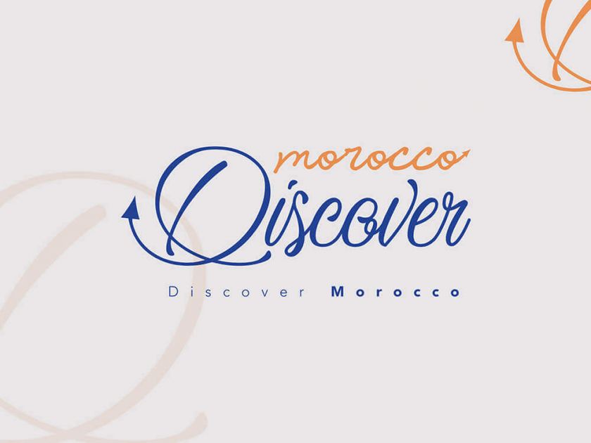 Descover Morocco logo - Radia Helli - Graphic Designer / UI Designer / Social Media Manager - Rabat, Morocco