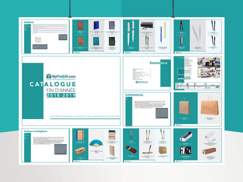 MyProGifts catalog - Radia Helli - Graphic Designer / UI Designer / Social Media Manager - Rabat, Morocco